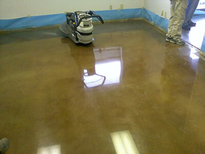 Concrete Flooring Finishes Concrete Floor Grinding Polishing And Stain Paint Application